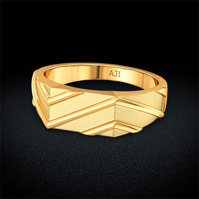 Elegant Stylish Kid’s Gold Ring alternate view 2