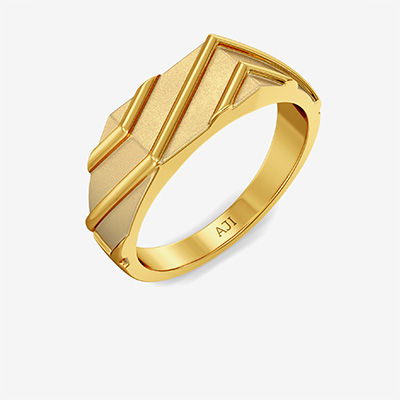 Elegant Stylish Kid’s Gold Ring alternate view 1