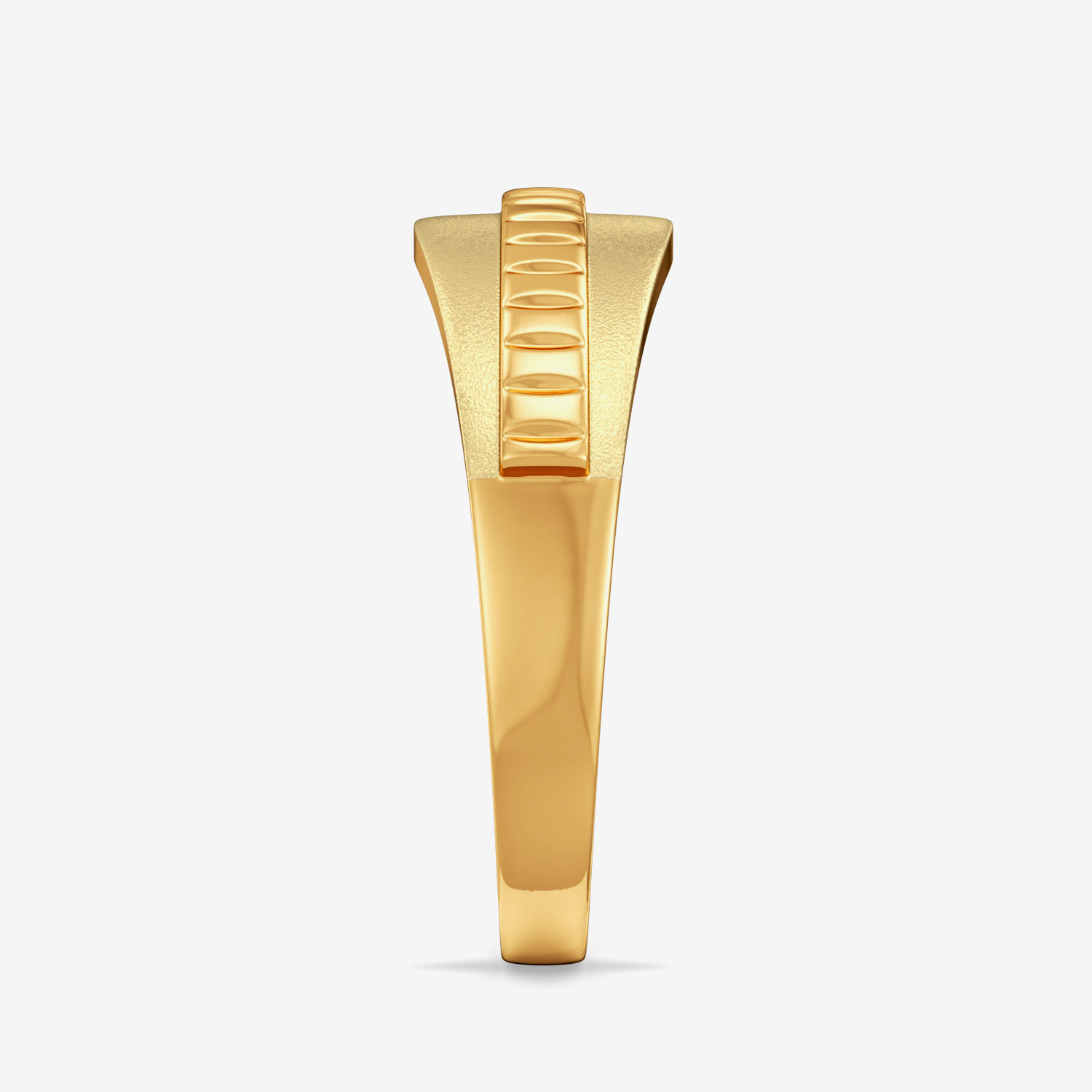 Stylish Round Kid’s Gold Ring image