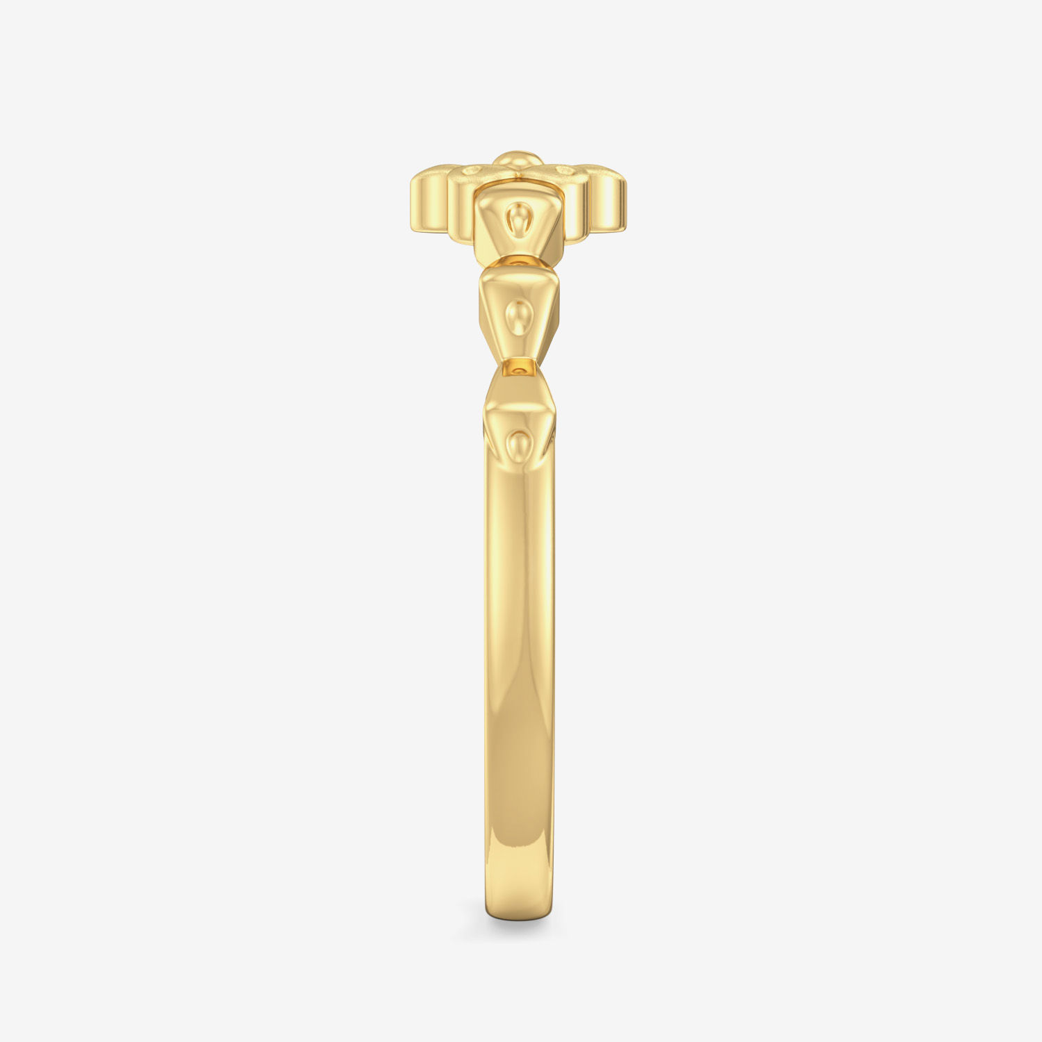 Gold Floral Kid's Ring image