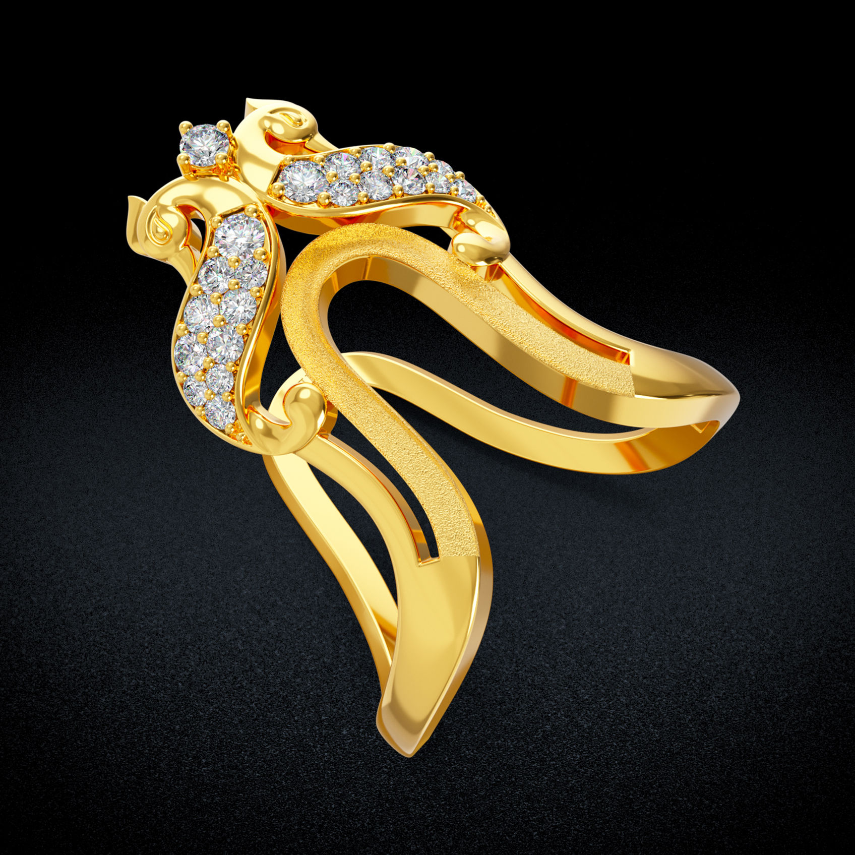 Gold Vanki Ring image