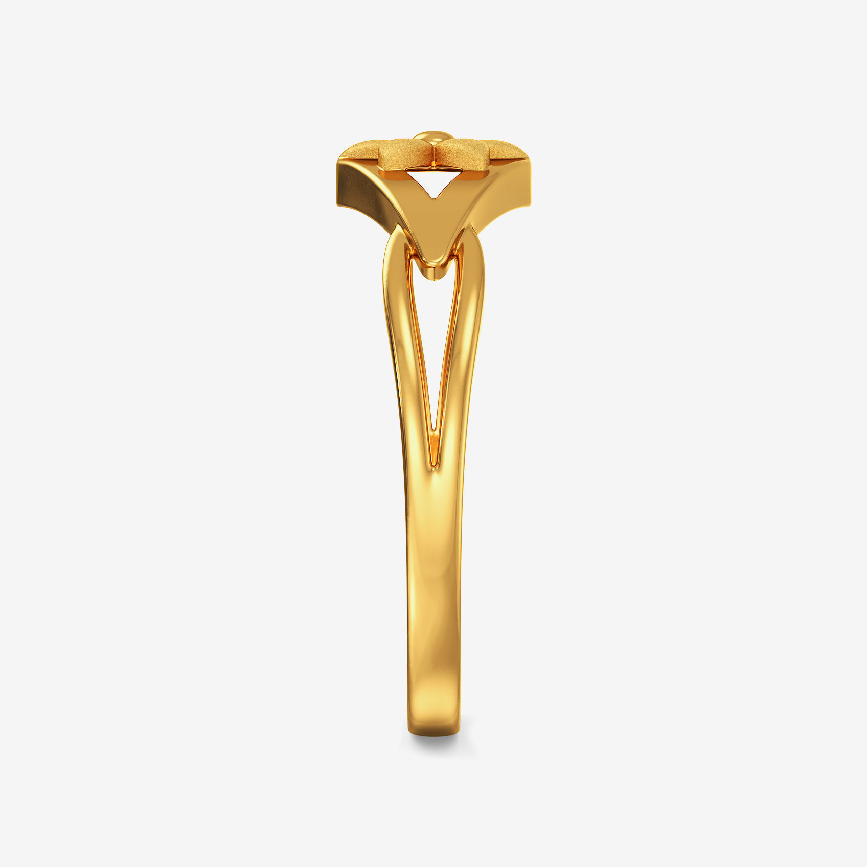 Flower  Gold Kids Ring alternate view 3