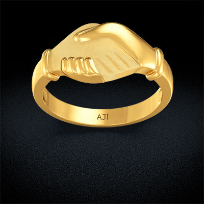 Inviting Gold Ring alternate view 2
