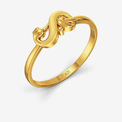 Fetching Gold Ring alternate view 1