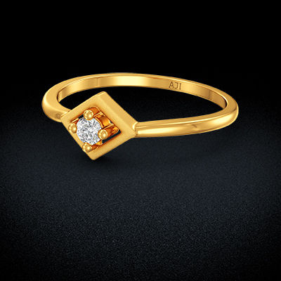 Allure  Gold Kids Ring alternate view 2