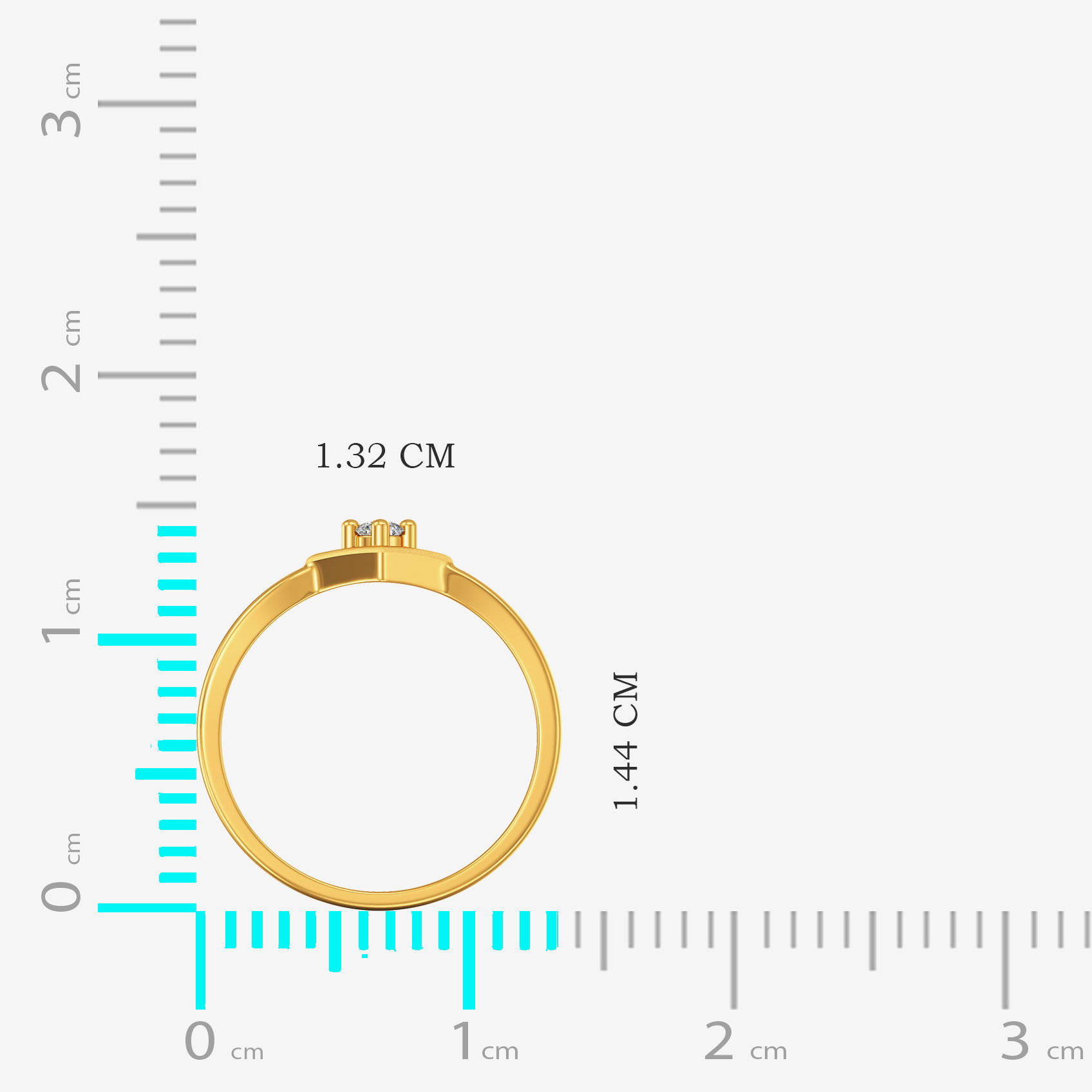 Allure  Gold Kids Ring image