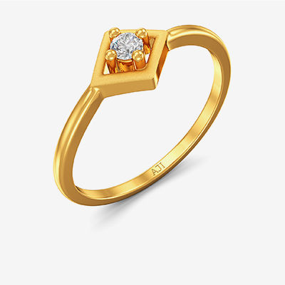 Allure  Gold Kids Ring alternate view 1