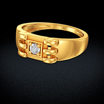 Splendor  Gold Kids Ring alternate view 2