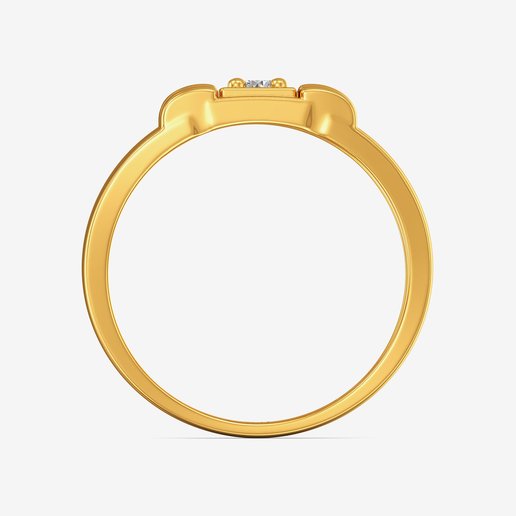 Splendor  Gold Kids Ring image