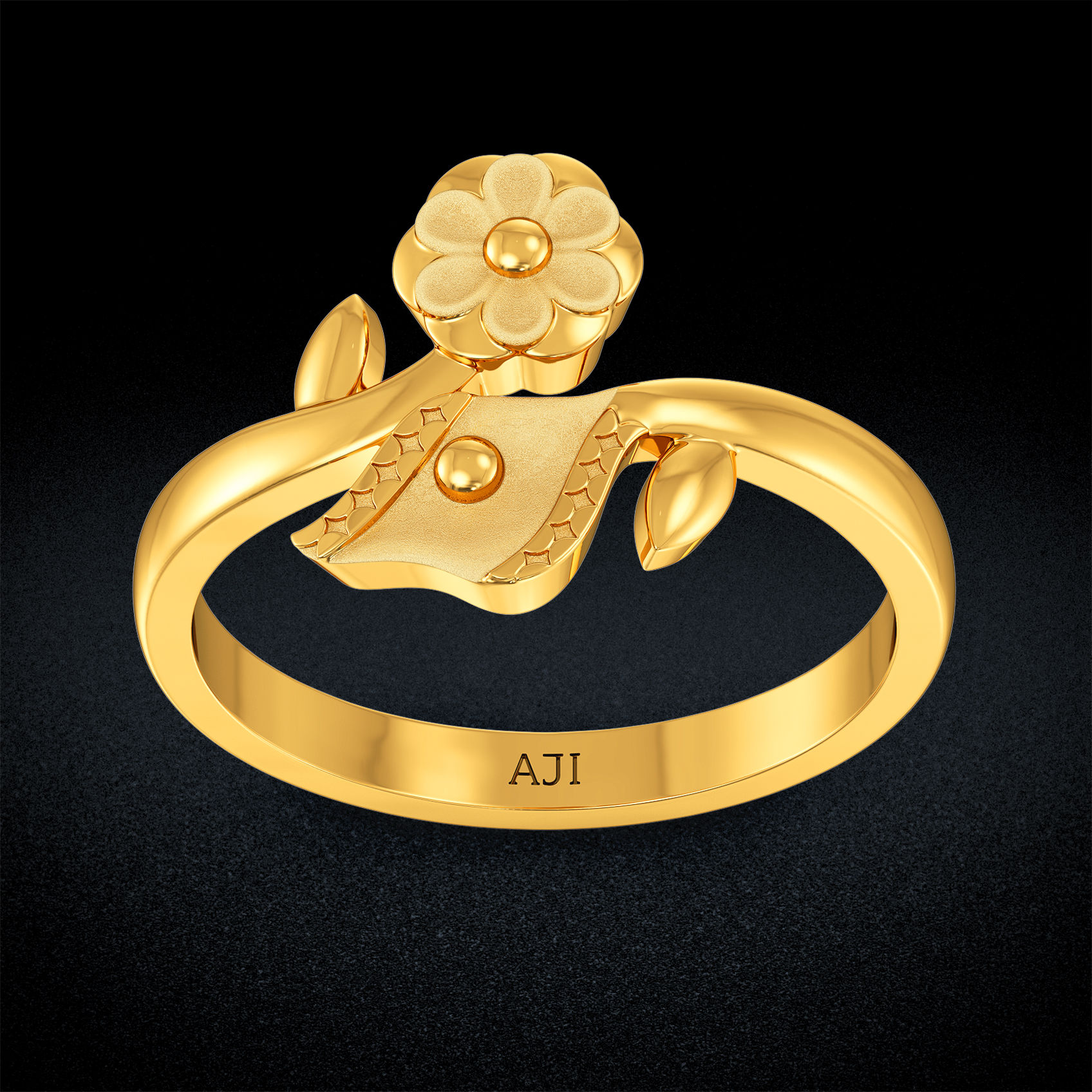 Blooming Gold Women Ring image