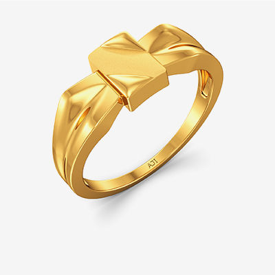 Charm  Gold Kids Ring alternate view 1