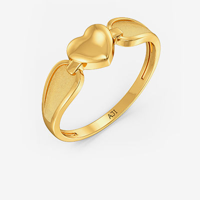 Charming  Gold Kids Ring alternate view 1