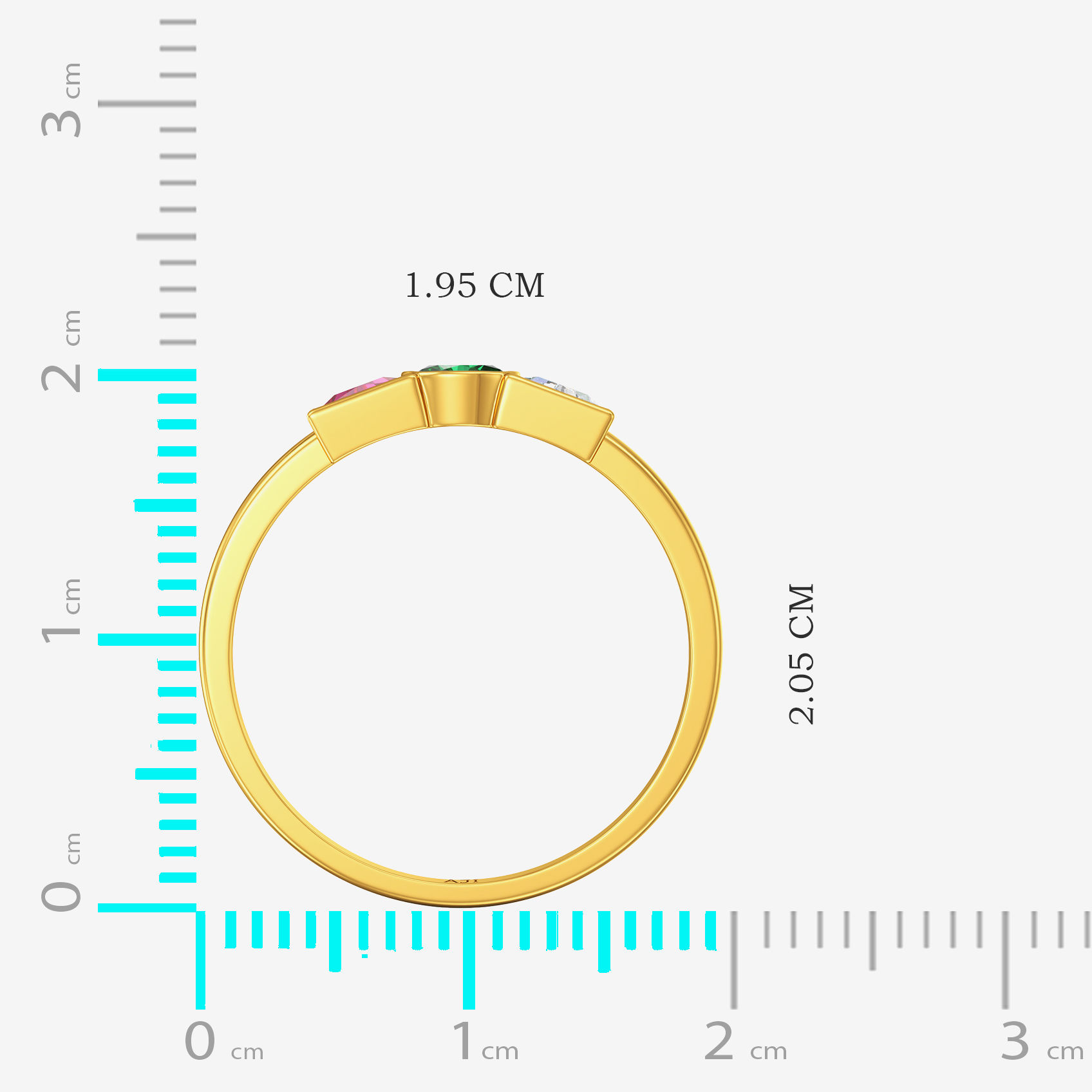 Stunning Gold Womens Ring image