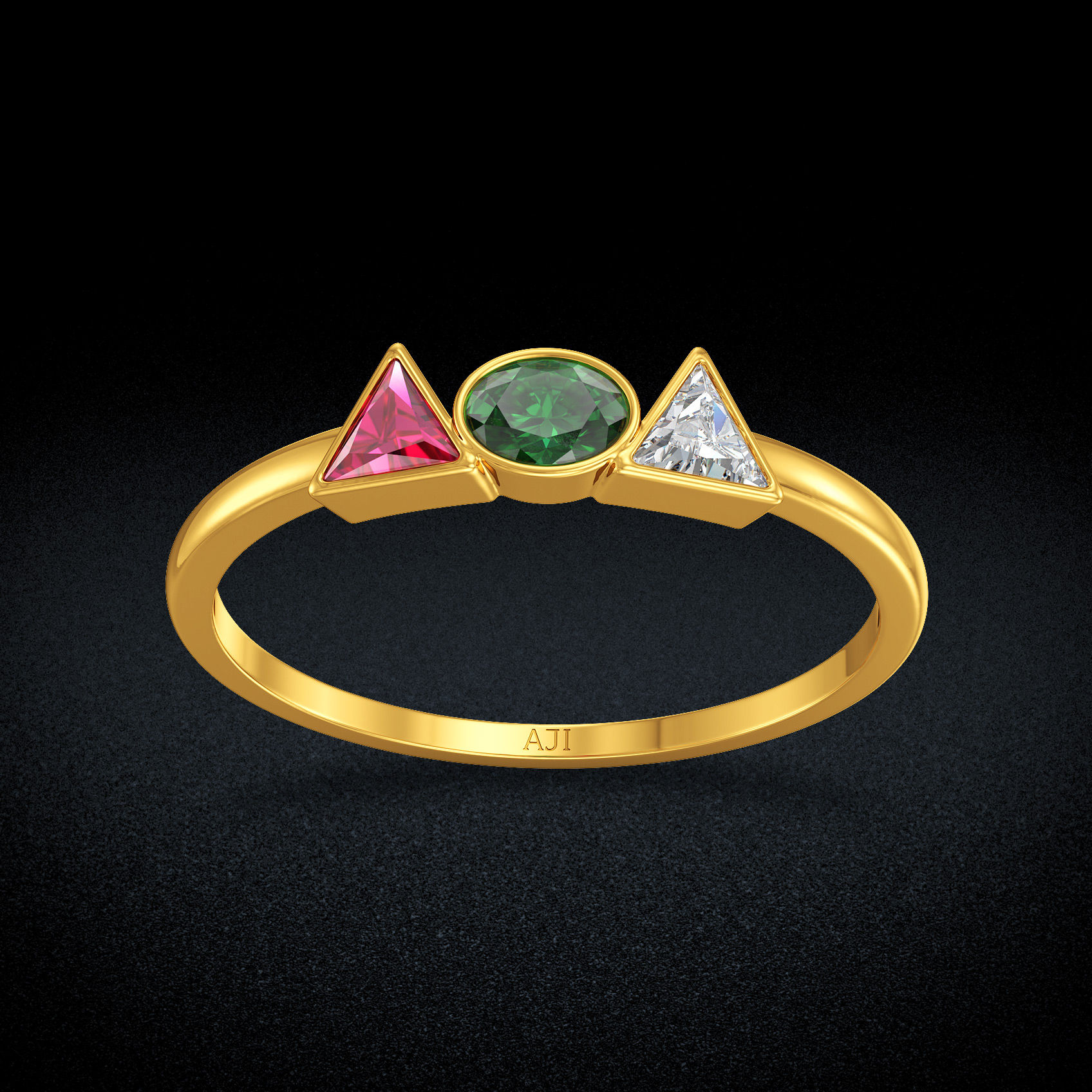 Stunning Gold Womens Ring image