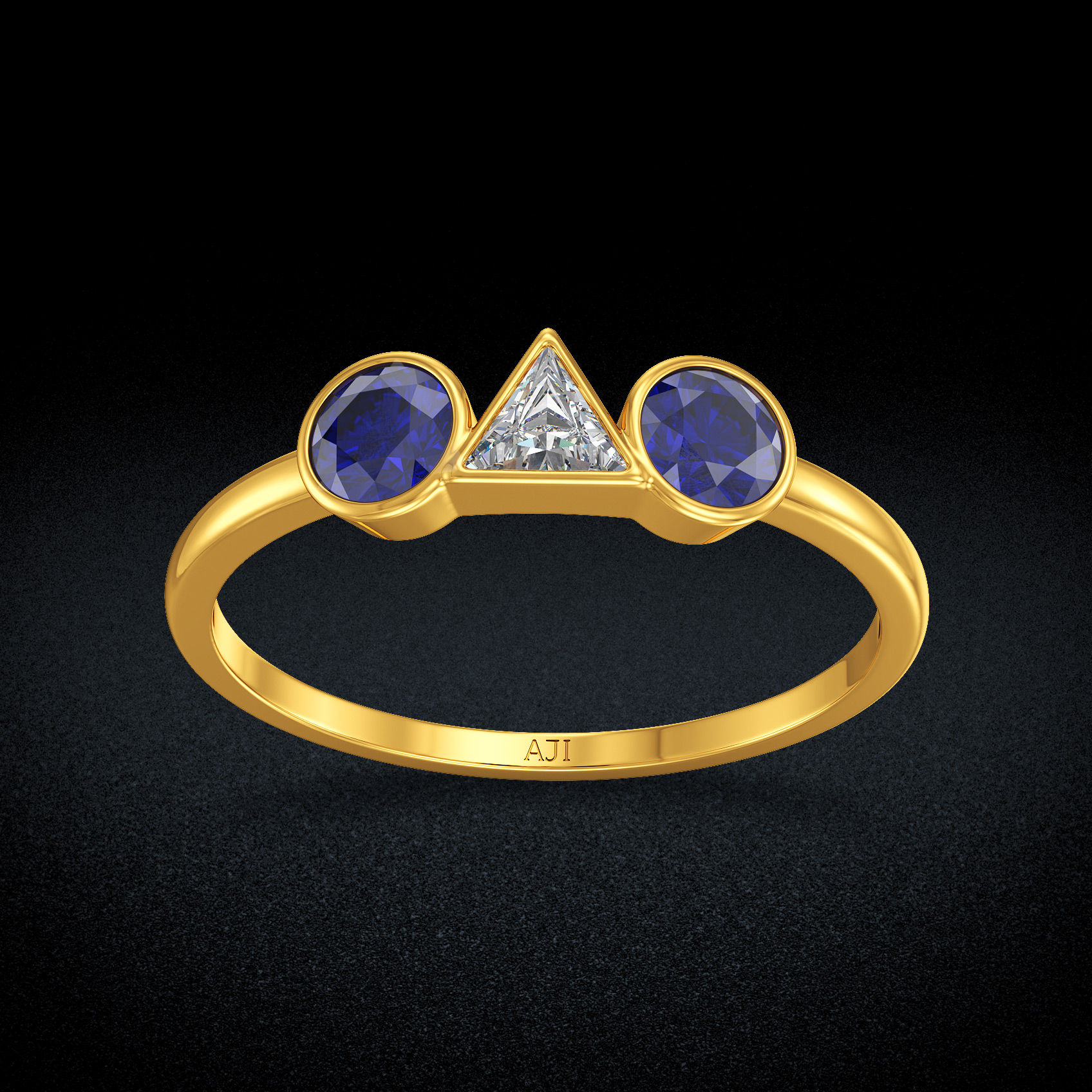 Attractive Gold Womens Ring image