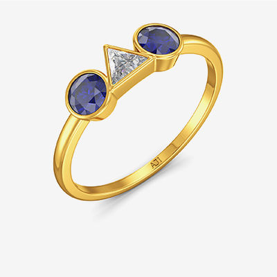 Attractive Gold Womens Ring alternate view 1