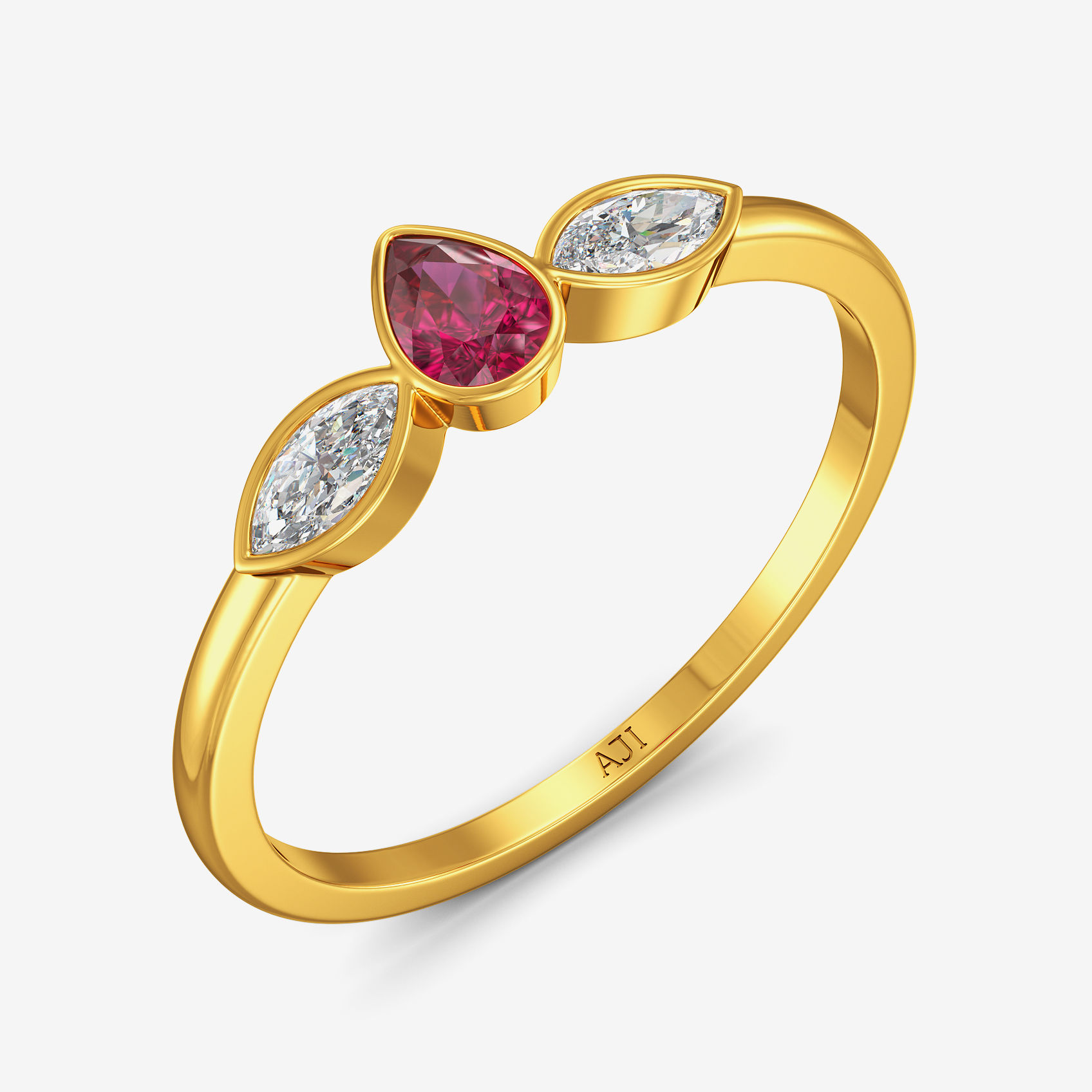Exquisite Gold Womens Ring