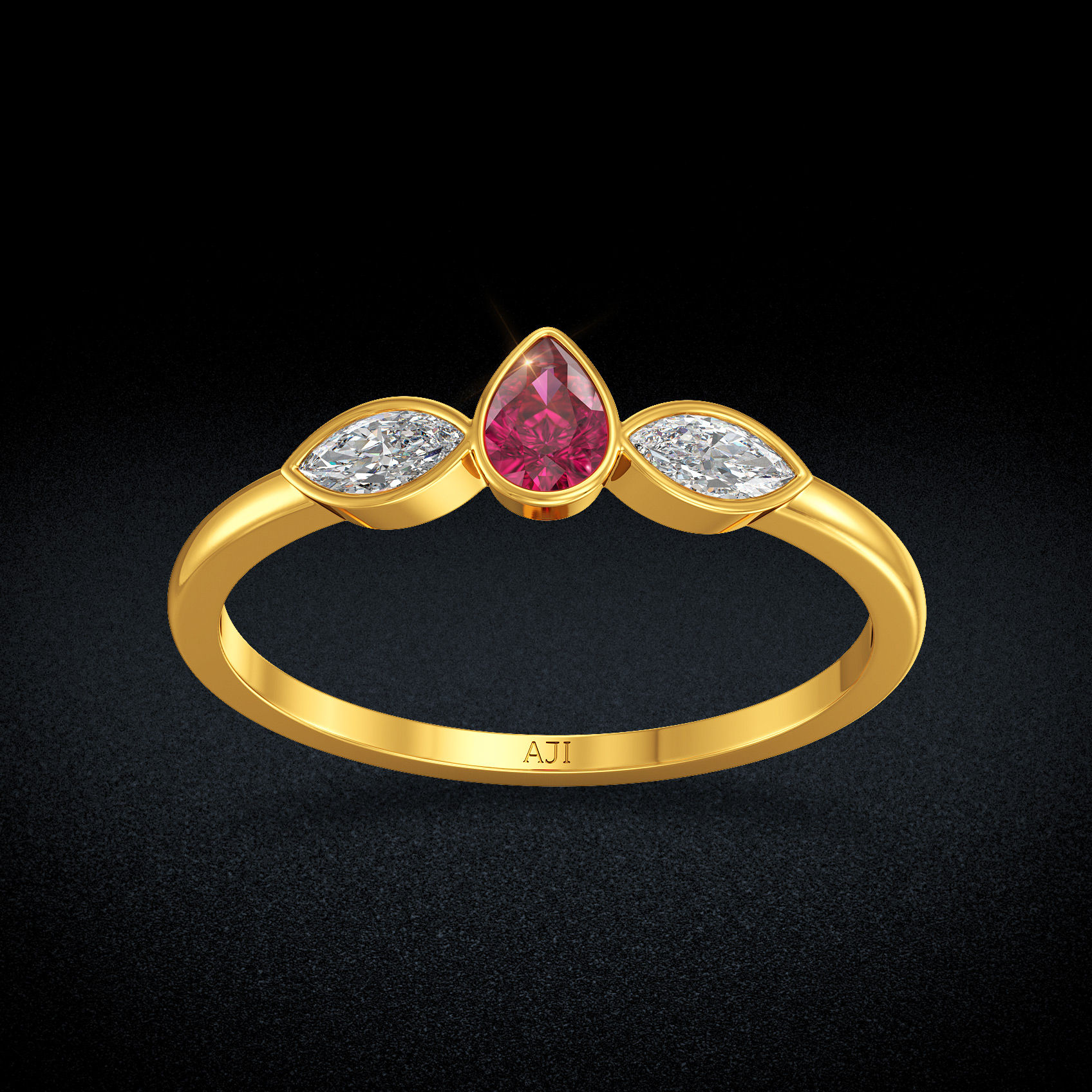 Exquisite Gold Womens Ring image