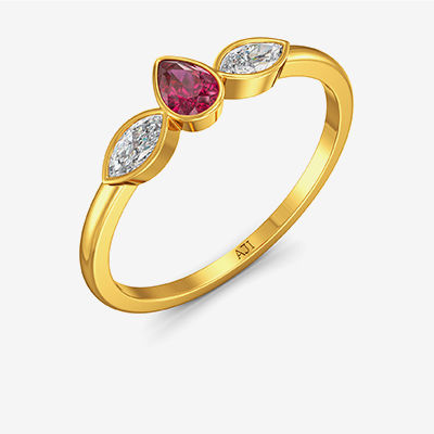 Exquisite Gold Womens Ring alternate view 1