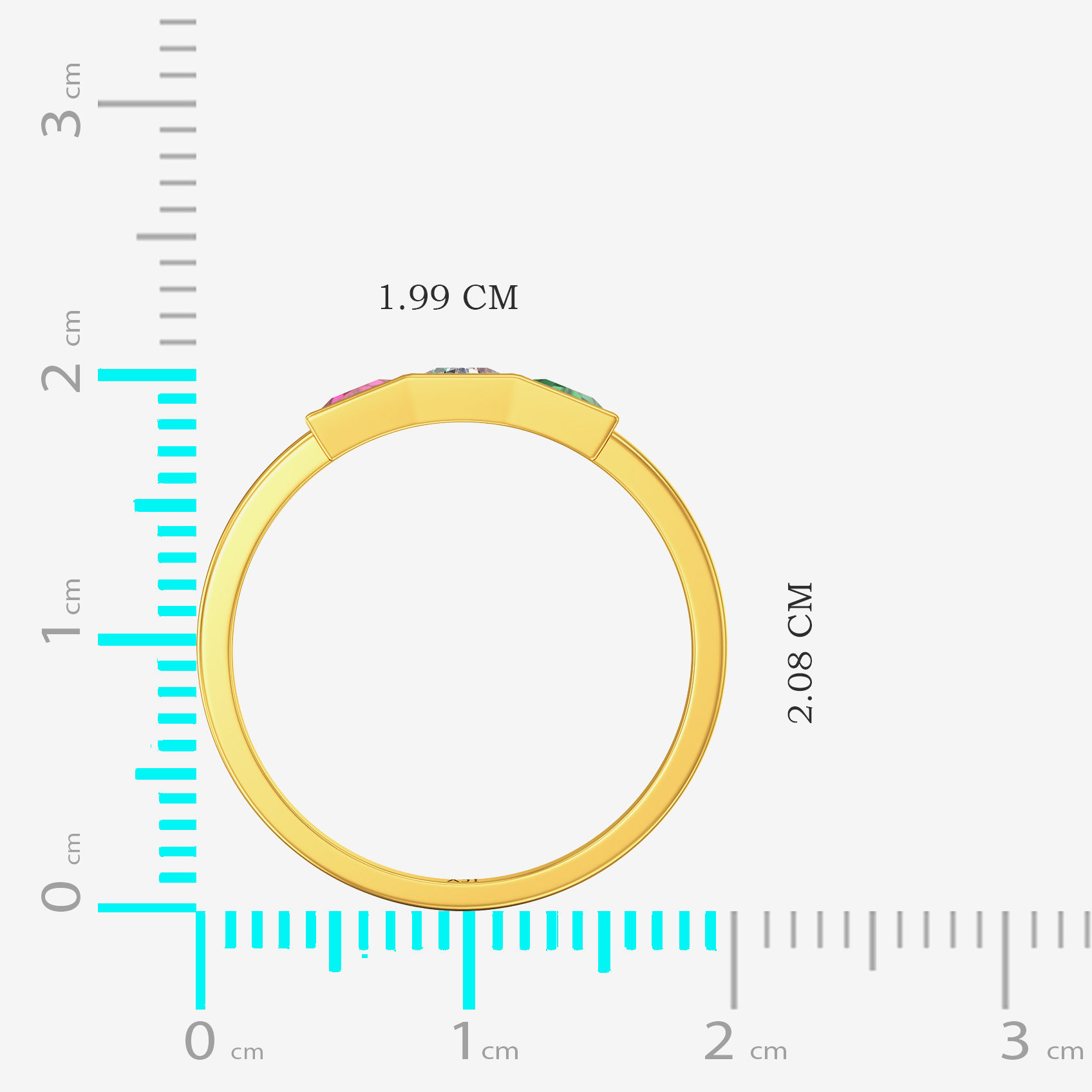 Splendid Gold Womens Ring image