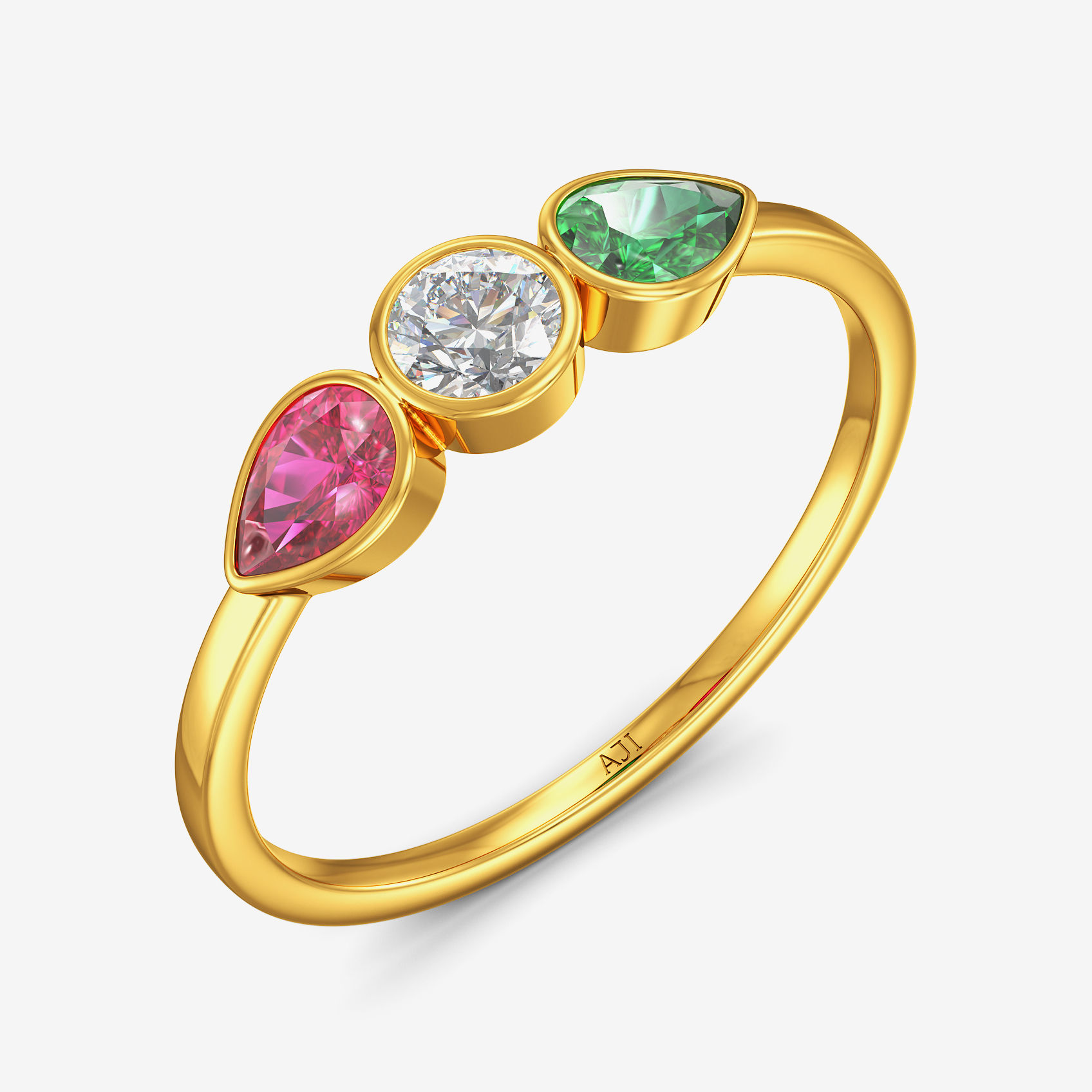 Radiant Gold Womens Ring