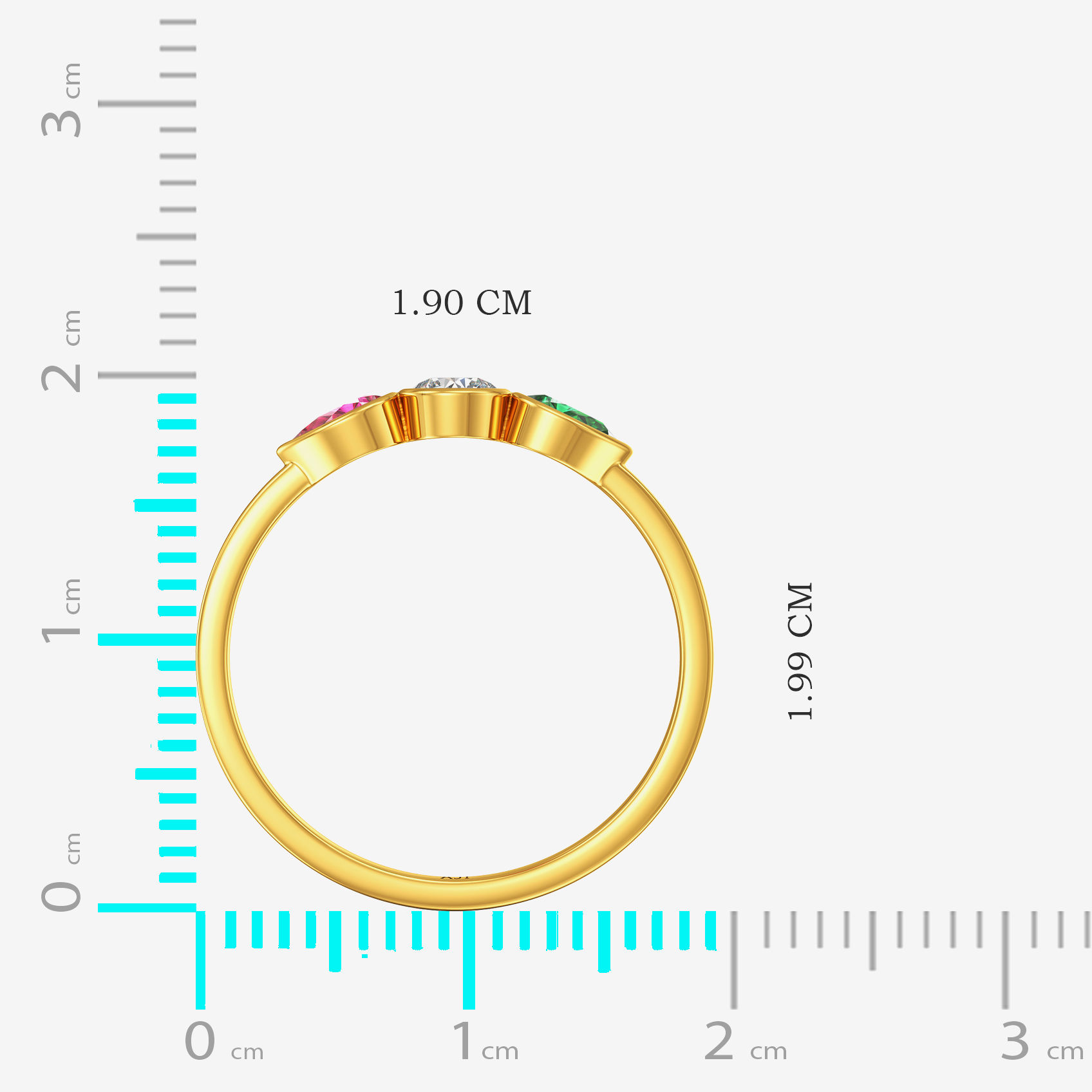 Radiant Gold Womens Ring image