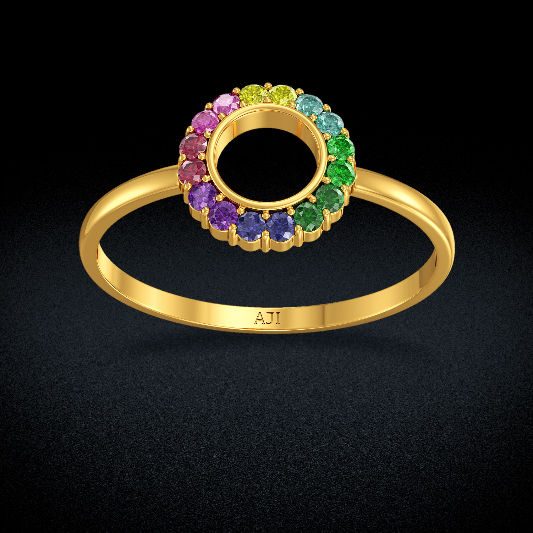Color Arc Women Rings alternate view 2