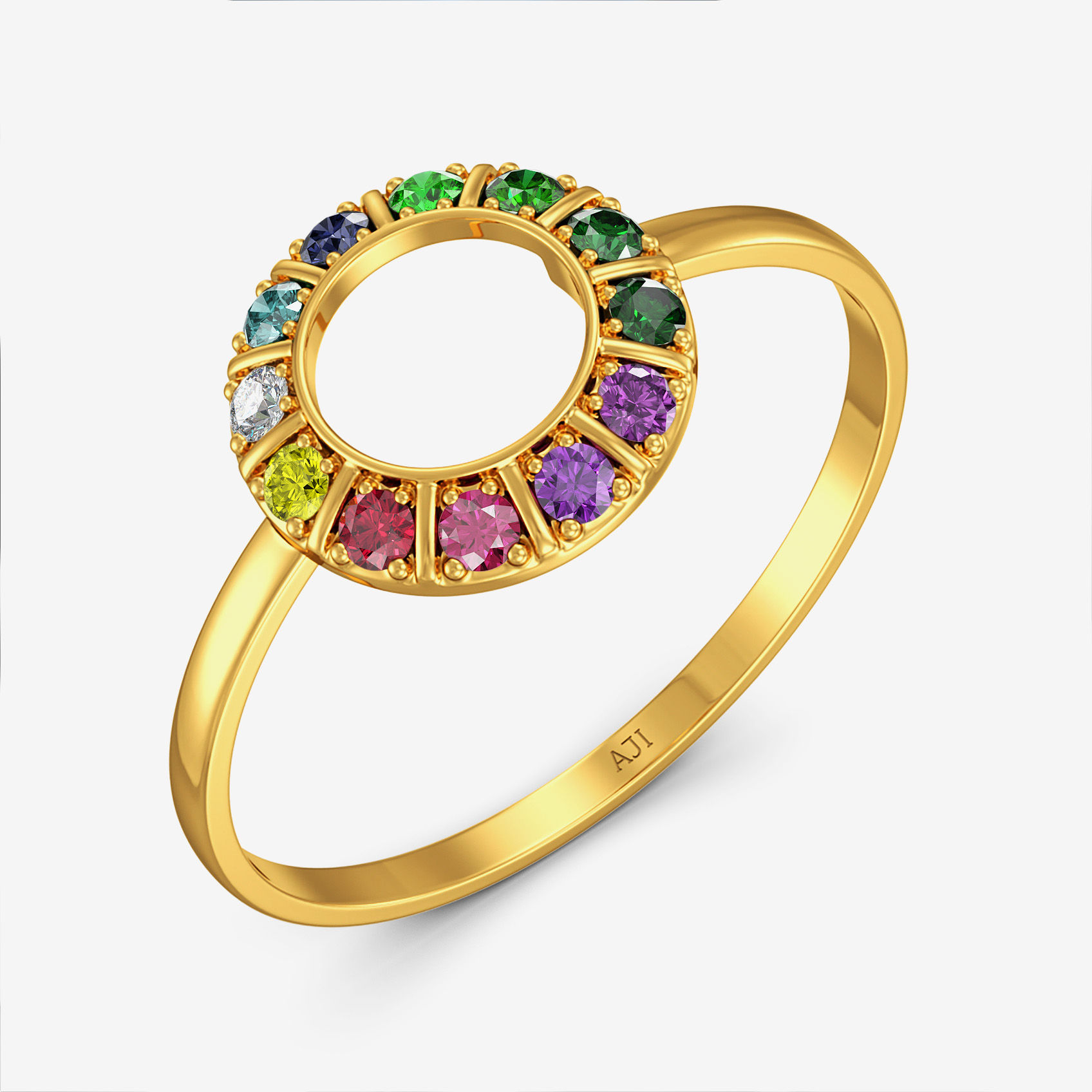 Color Spectrum Women Rings
