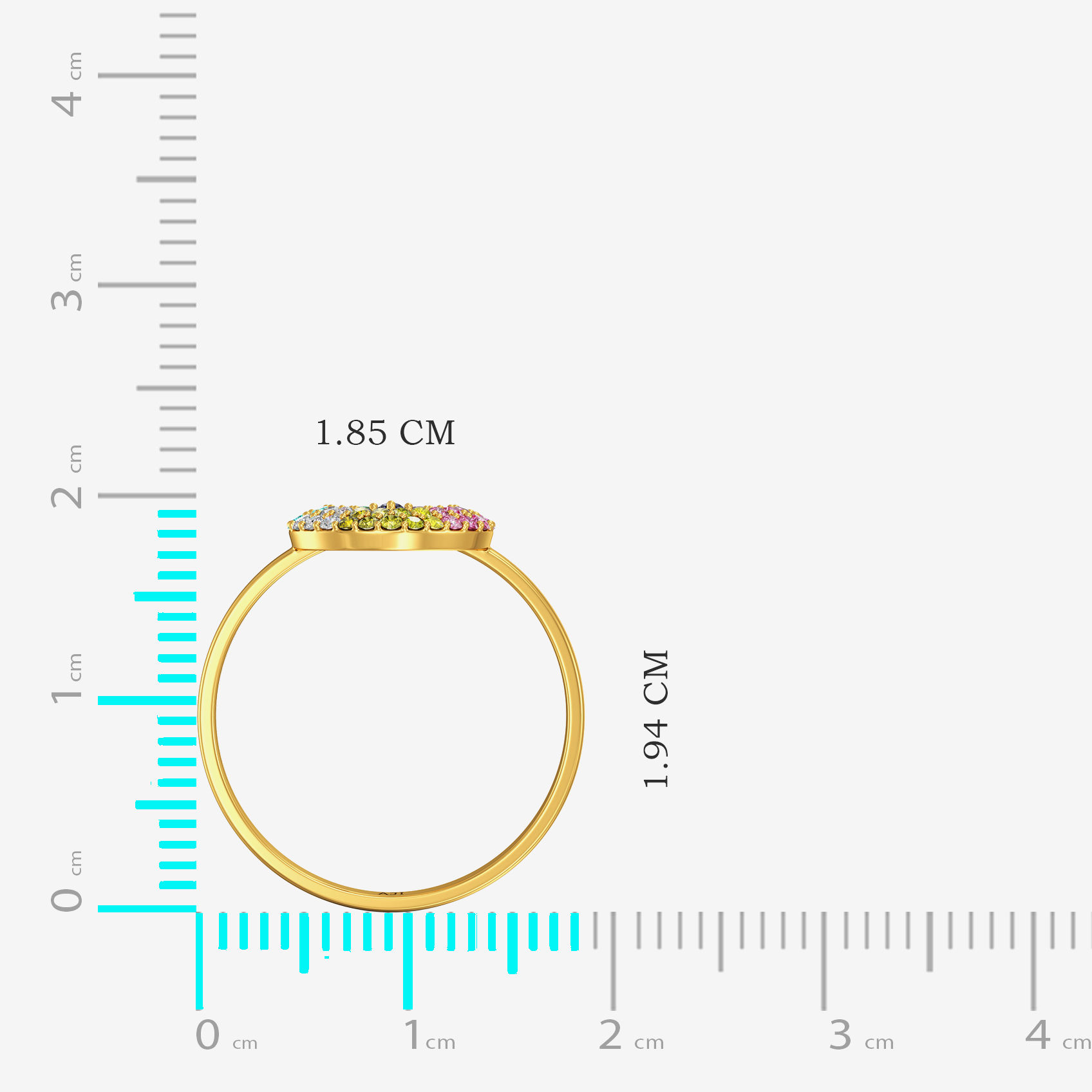 Chromatic Arc Women Rings image