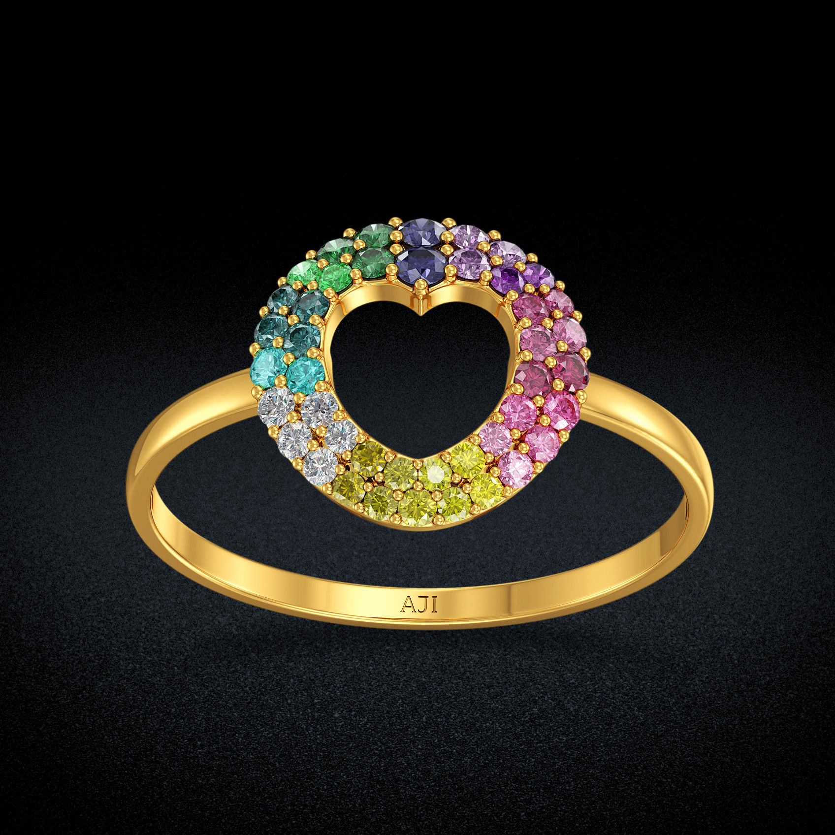 Chromatic Arc Women Rings image