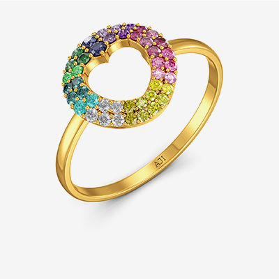 Chromatic Arc Women Rings alternate view 1