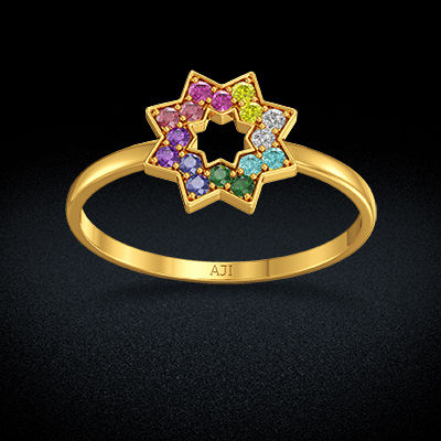 Color Band Women Rings alternate view 2
