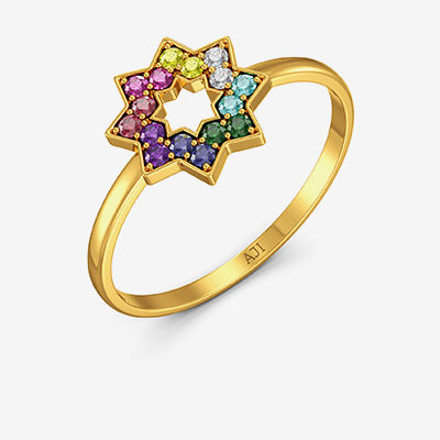 Color Band Women Rings alternate view 1