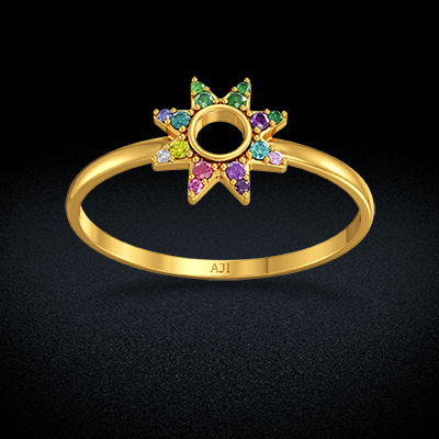 Variegated Arc Women Rings alternate view 2