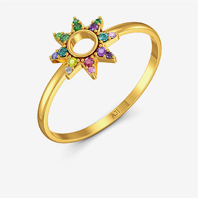 Variegated Arc Women Rings alternate view 1