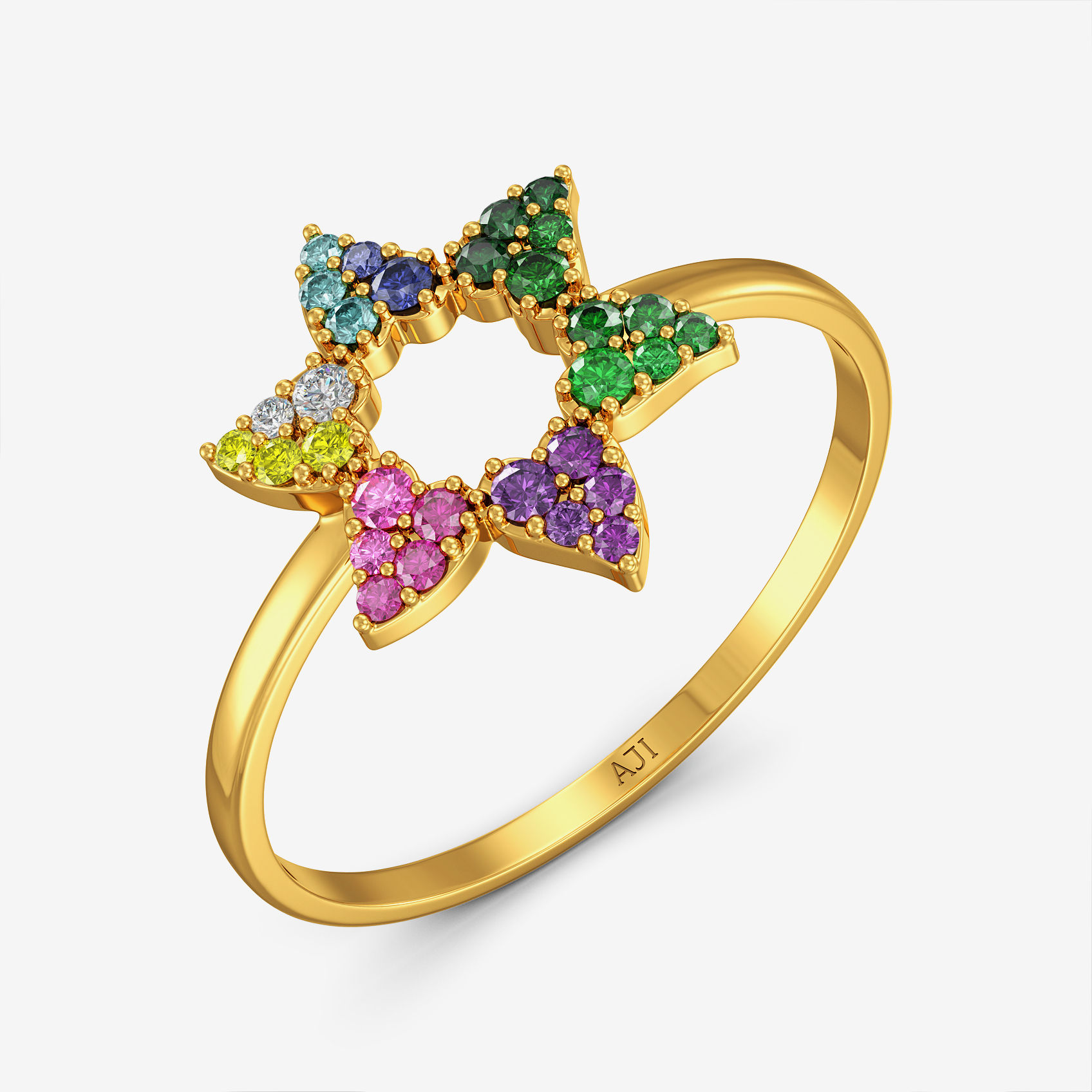 Color wheel Women Rings