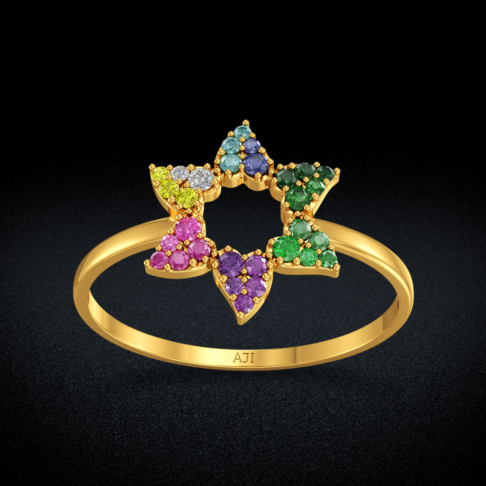 Color wheel Women Rings image