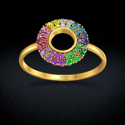 Colorful Ribbon Women Rings alternate view 2