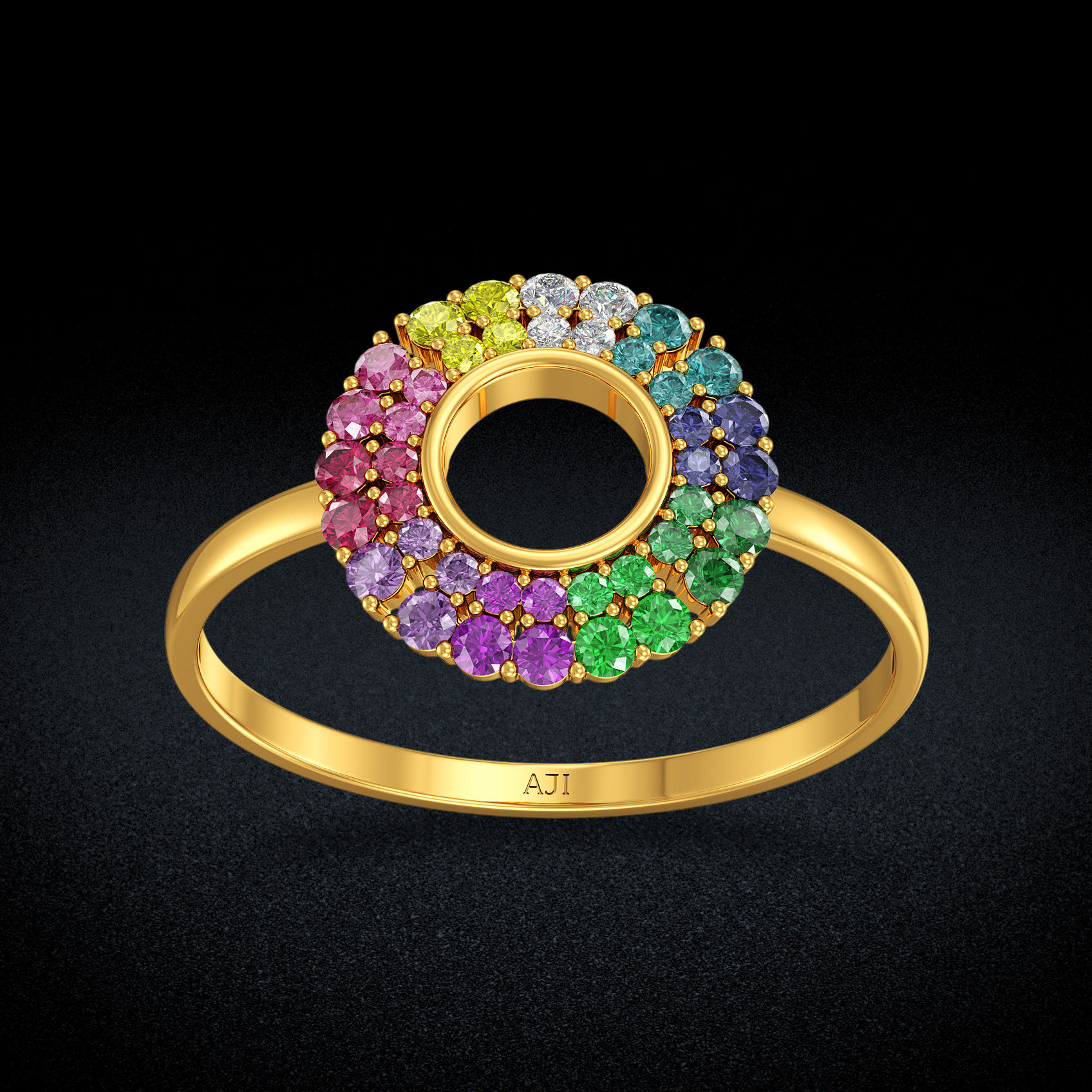 Colorful Ribbon Women Rings image