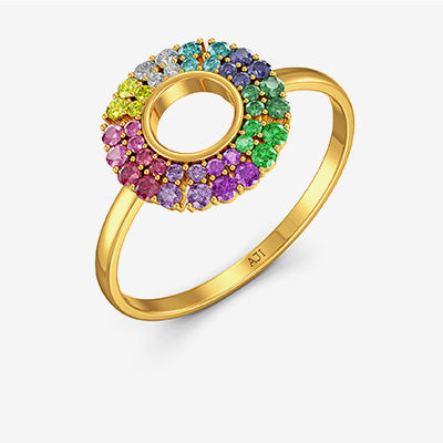 Colorful Ribbon Women Rings alternate view 1