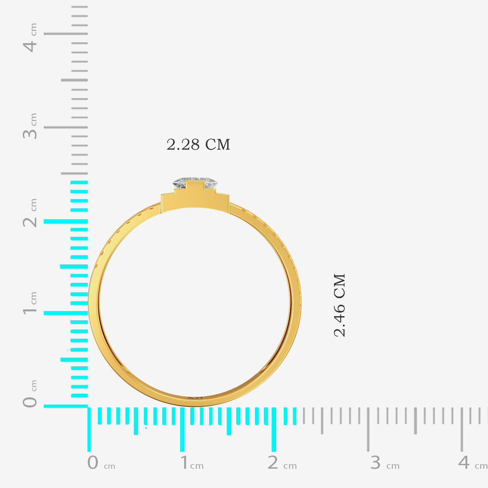 Pinnacle Men Gold Ring image