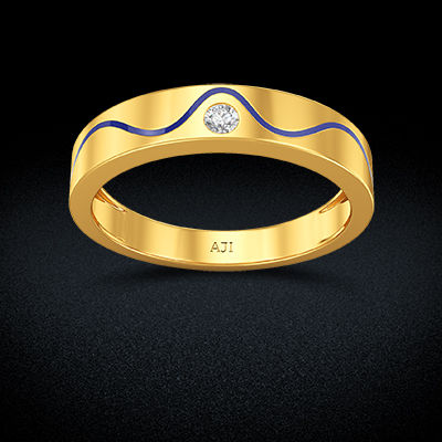 Enchanting Men Gold Ring alternate view 2