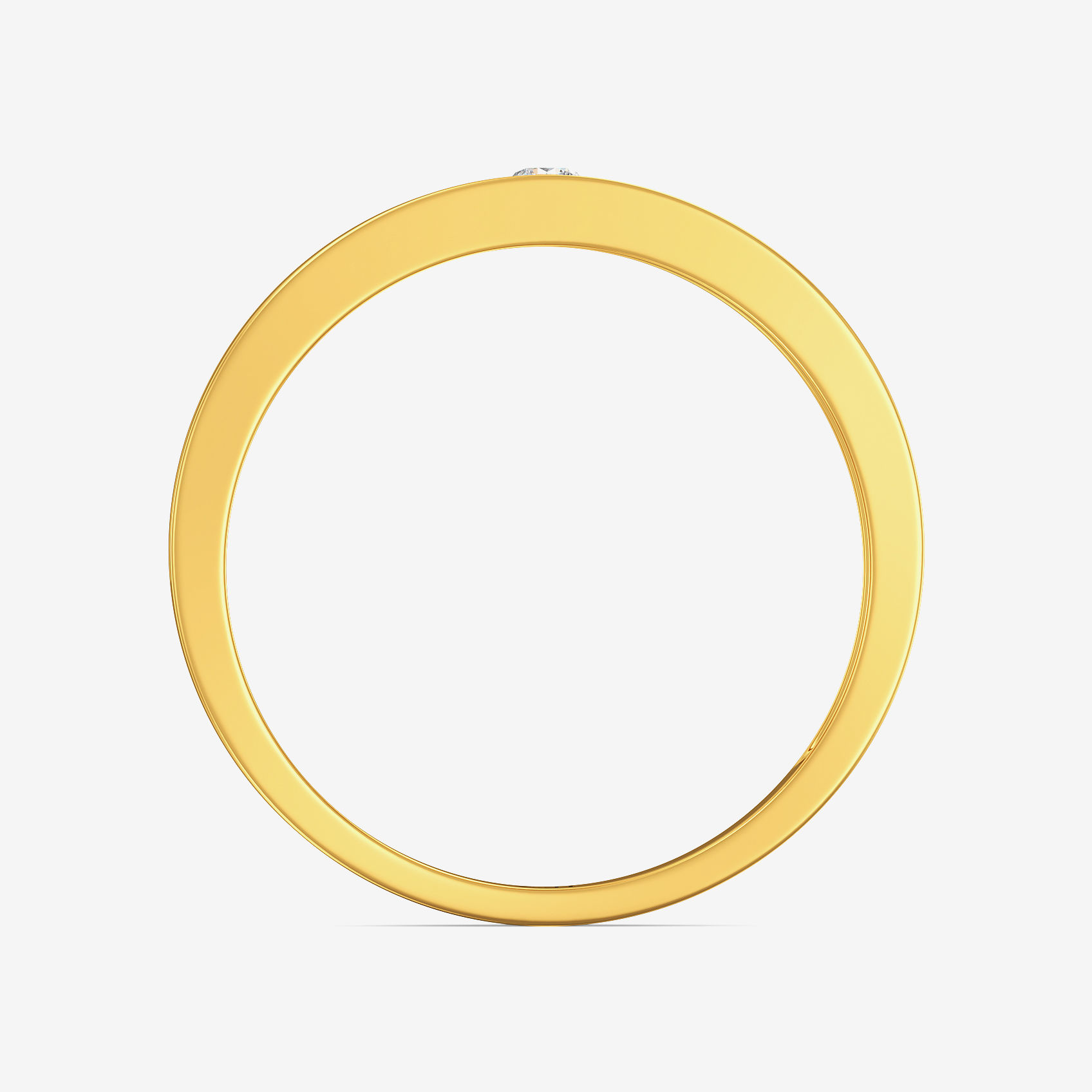 Enchanting Men Gold Ring image