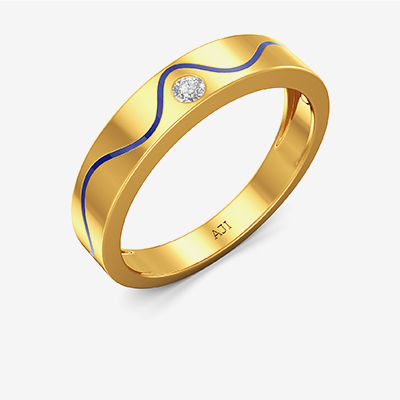 Enchanting Men Gold Ring alternate view 1