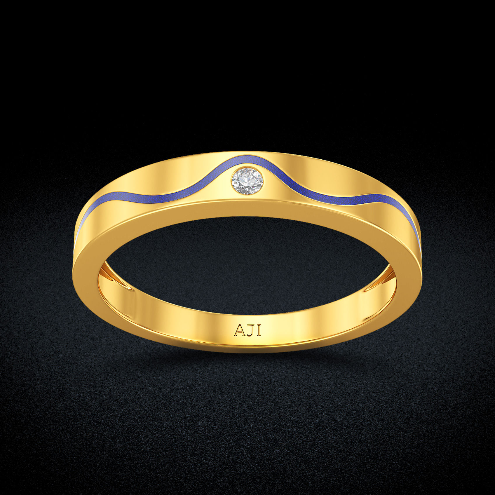 Distinct Women Gold Ring image
