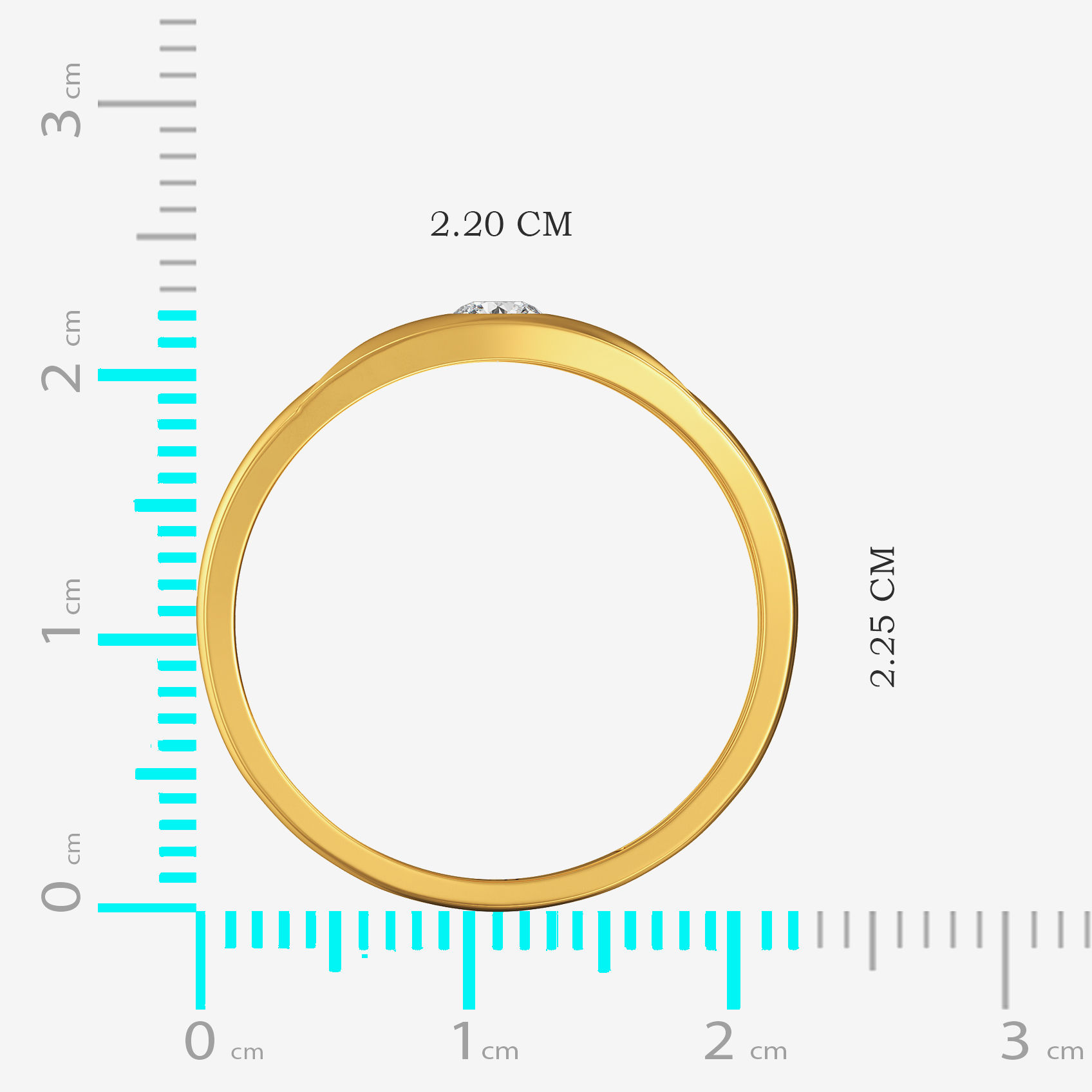 Appealing Men Gold Ring image
