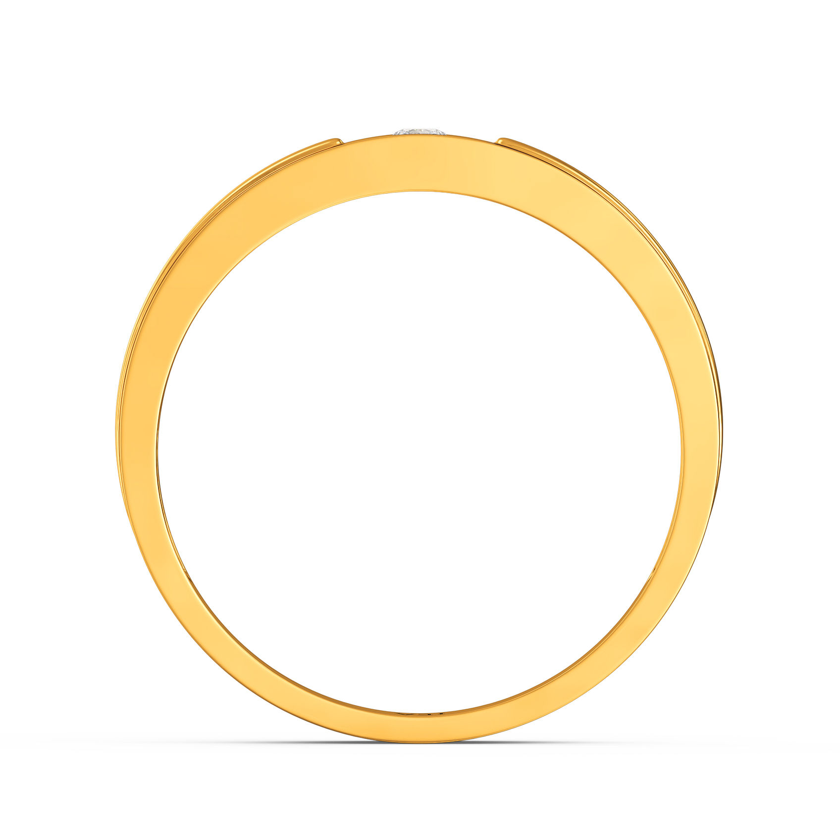 Alluring Men Gold Ring image