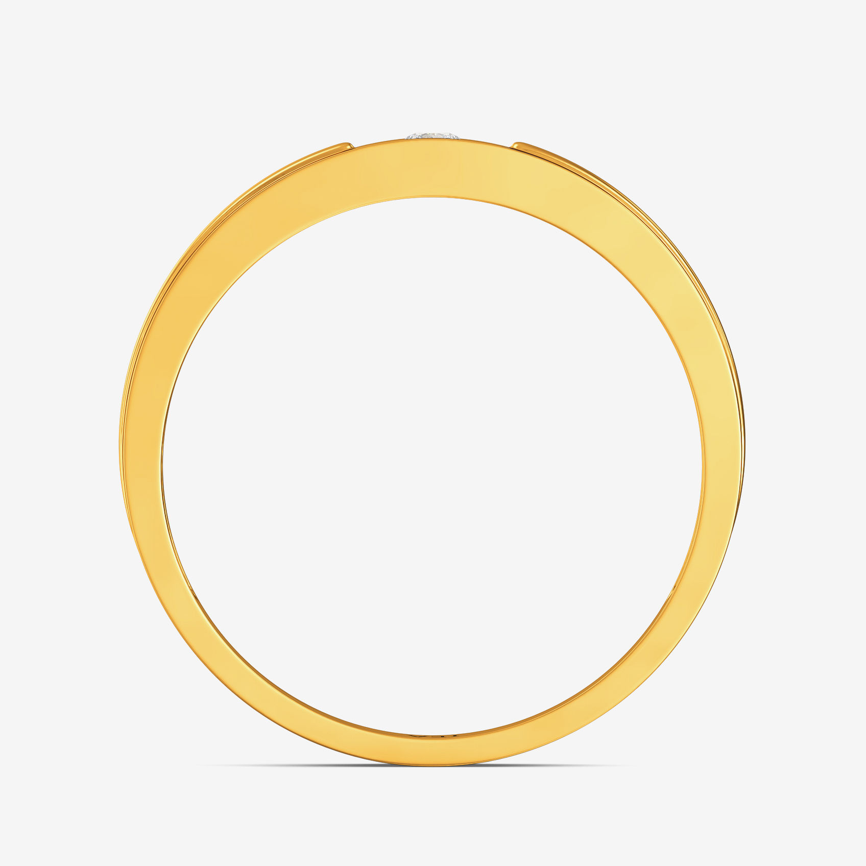 Optimal Men Gold Ring image