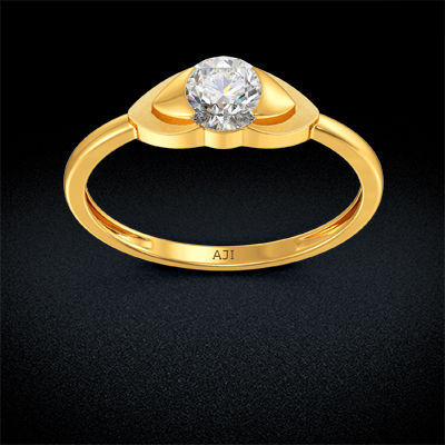 Beam Women Gold Ring alternate view 2