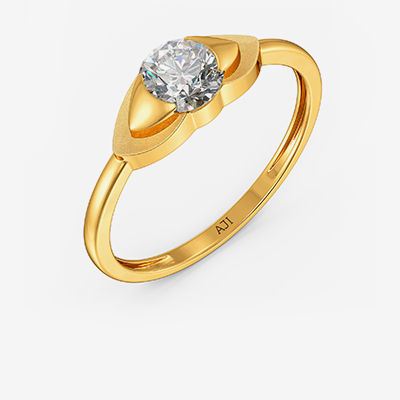 Beam Women Gold Ring alternate view 1